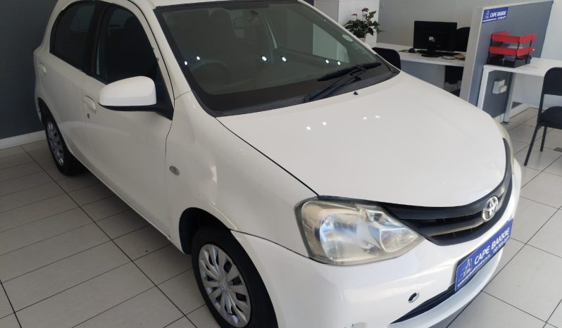 2015 Toyota Etios 1.5 Xi full